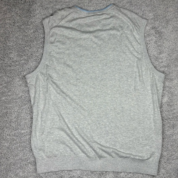 Cremieux Vest Mens XXL Classic Sweater Layering Business Office Work Silk Blend - Picture 3 of 3